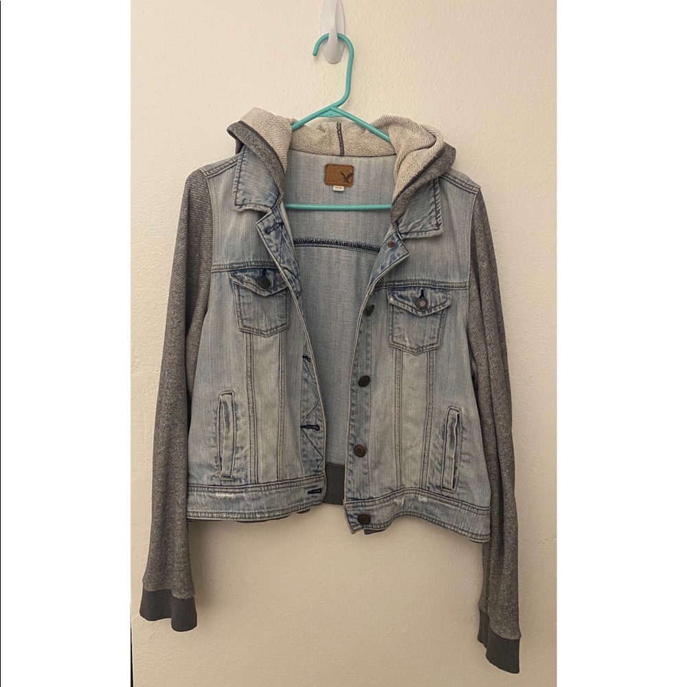 American Eagle Light Blue Jean Jacket